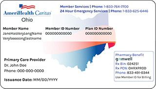 Sample Member ID Card